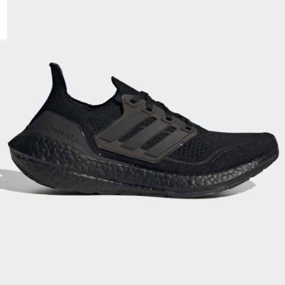 Nwt Adidas ultraboost 21 women's size 8 black on black - Picture 1 of 7